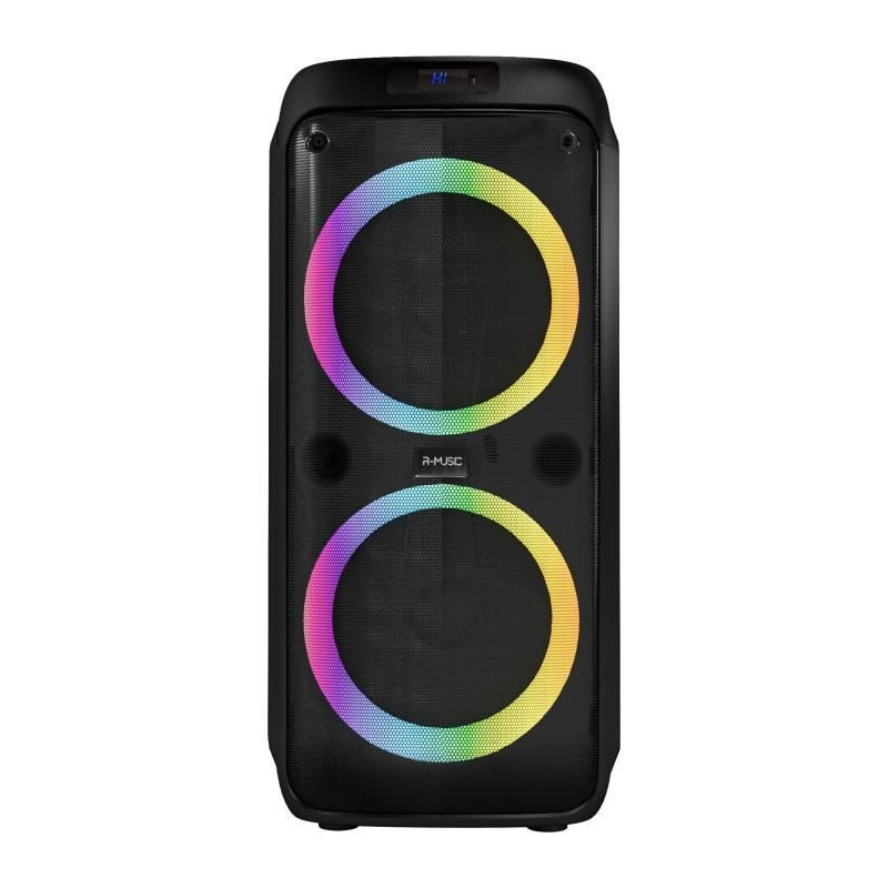 Enceinte High Power sans fil - R-MUSIC - Party Boost M - Bluetooth 5.3 - Noir