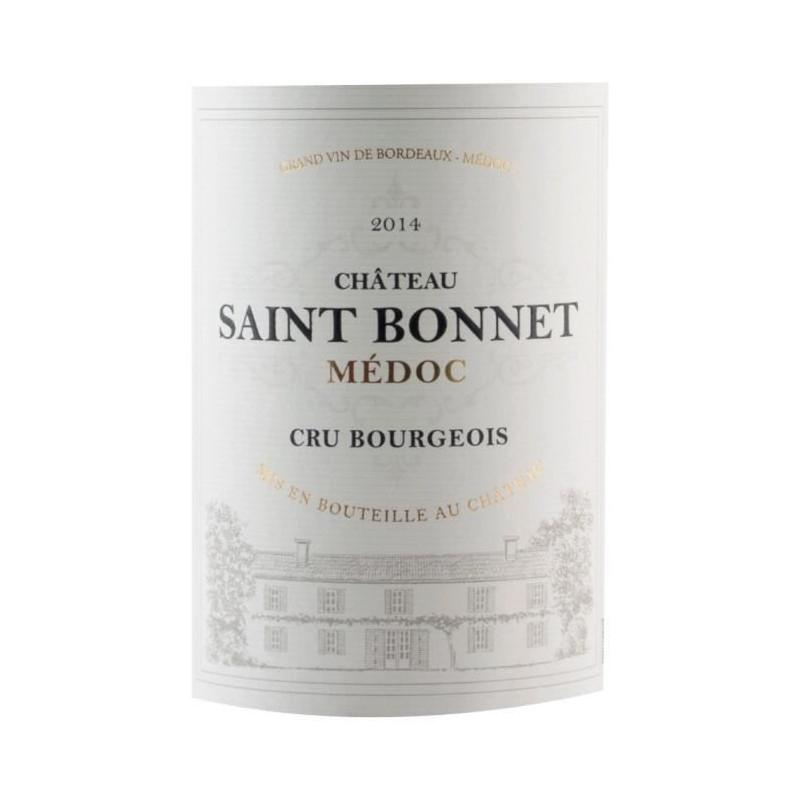 Saint Bonnet 2014 Médoc Cru Bourgeois - Vin rouge de Bordeaux