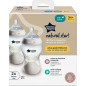 Biberons - TOMMEE TIPPEE - NATURAL START- 340 ml - Anti-colique - Tétine imitant la forme du sein - Lot de 2