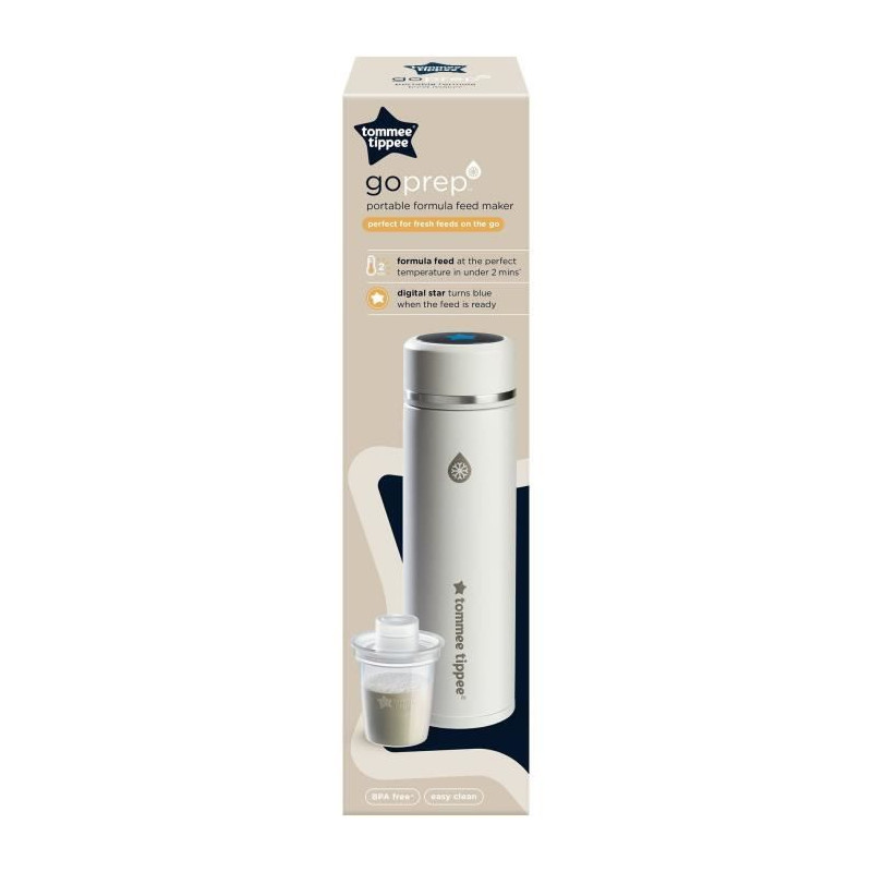 Préparateur de biberons - TOMMEE TIPPEE - GOPREP - Préparation portable parfaite - Gourde réfrigérante