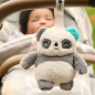 Mini Peluche - TOMMEE TIPPEE - Pippo Le Panda - Aide au sommeil nomade - 6 sons - Rechargeable par USB - Lavable en machine