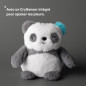 Mini Peluche - TOMMEE TIPPEE - Pippo Le Panda - Aide au sommeil nomade - 6 sons - Rechargeable par USB - Lavable en machine