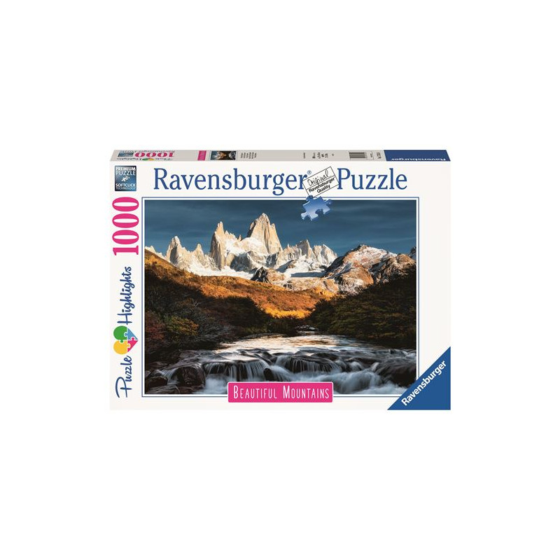 Puzzle Ravensburger Le Fitz Roy Patagonie 1000 pièces