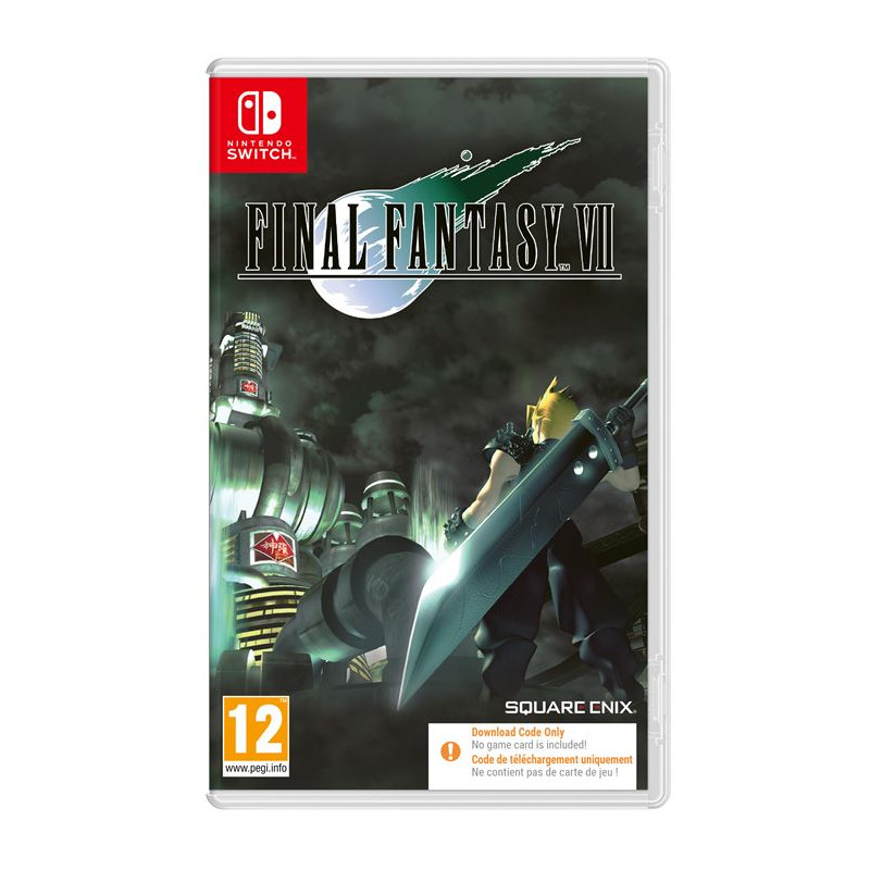 Final Fantasy VII Code in a box Nintendo Switch