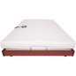 Ensemble relaxation matelas + sommier électrique 140x190 - Mousse - Ferme - TALCA Fabrication française