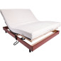 Ensemble relaxation matelas + sommier électrique 140x190 - Mousse - Ferme - TALCA Fabrication française