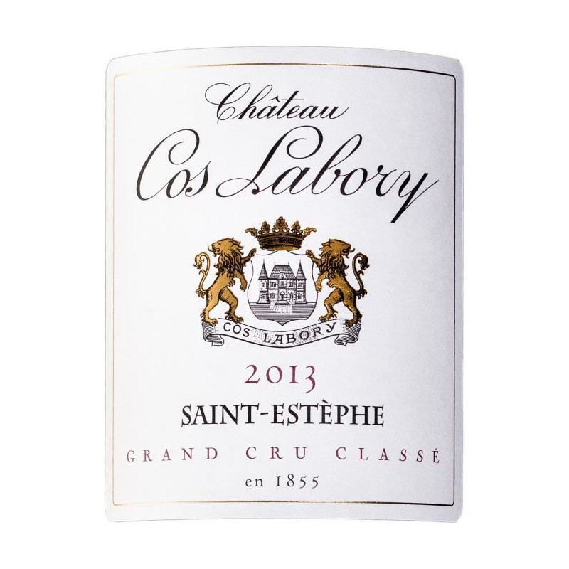 Château Cos Labory 2013 Saint-Estephe - Vin rouge de Bordeaux