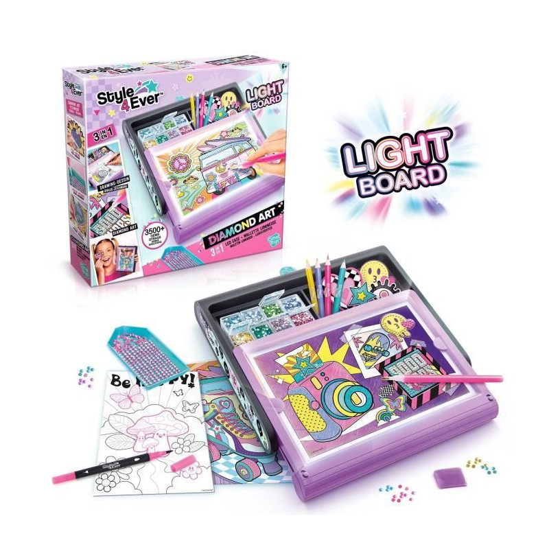 Canal Toys - Style For Ever - Diamant'Art Mallette Lumineuse - OFG 300