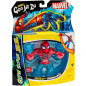 Spiderman Glow Surge 11cm - HERoeS OF GOO JIT ZU - MARVEL - Figurine lumineuse et extensible