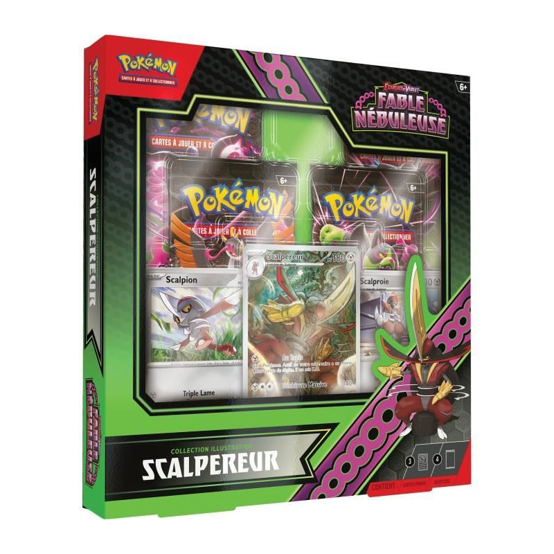 Pokémon EV65: Coffret Illustration Scalpereur