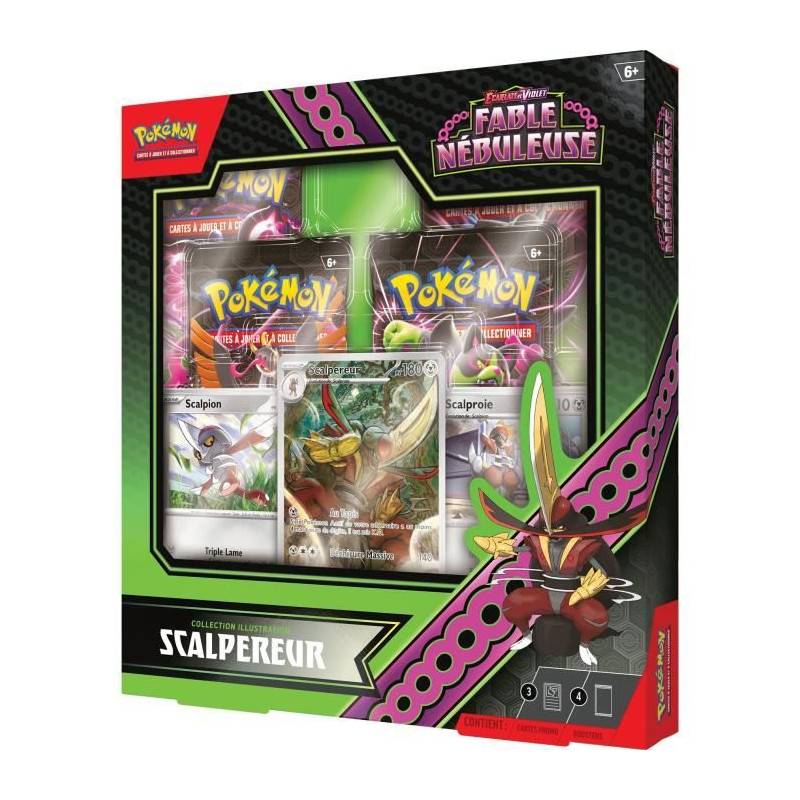 Pokémon EV65: Coffret Illustration Scalpereur