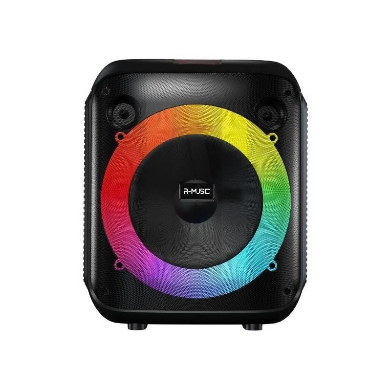 Enceinte High Power sans fil - R-MUSIC - Party Boost S - Bluetooth 5.3 - Noir