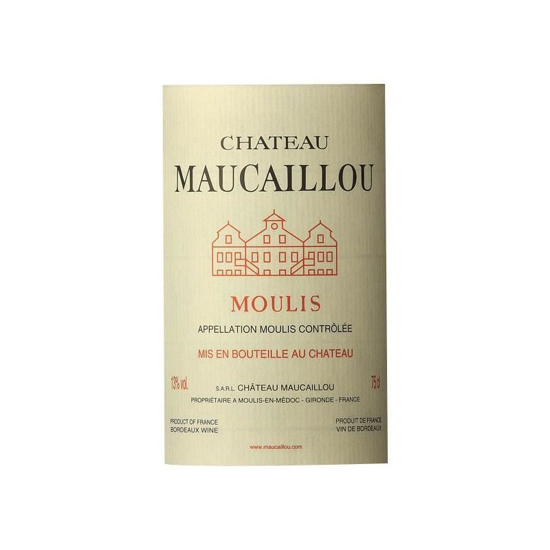 Château Maucaillou 2016 Moulis - Vin rouge de Bordeaux