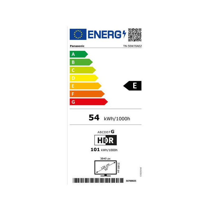 Téléviseur 4K LCD - 50 Hz - Google TV - 50 pouces PANASONIC - TN50W70AEZ