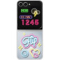 Coque et étui téléphone mobile Samsung Coque personnalisable Neon Galaxy Z Flip 6 Transparent