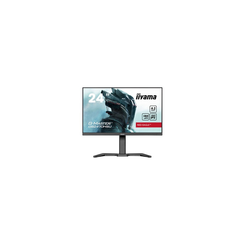 Ecran PC Iiyama GB2470HSU B6 23.8 IPS 180Hz, 1920x1080, FLC, 0.2ms, 1DP1H, USB,HAS