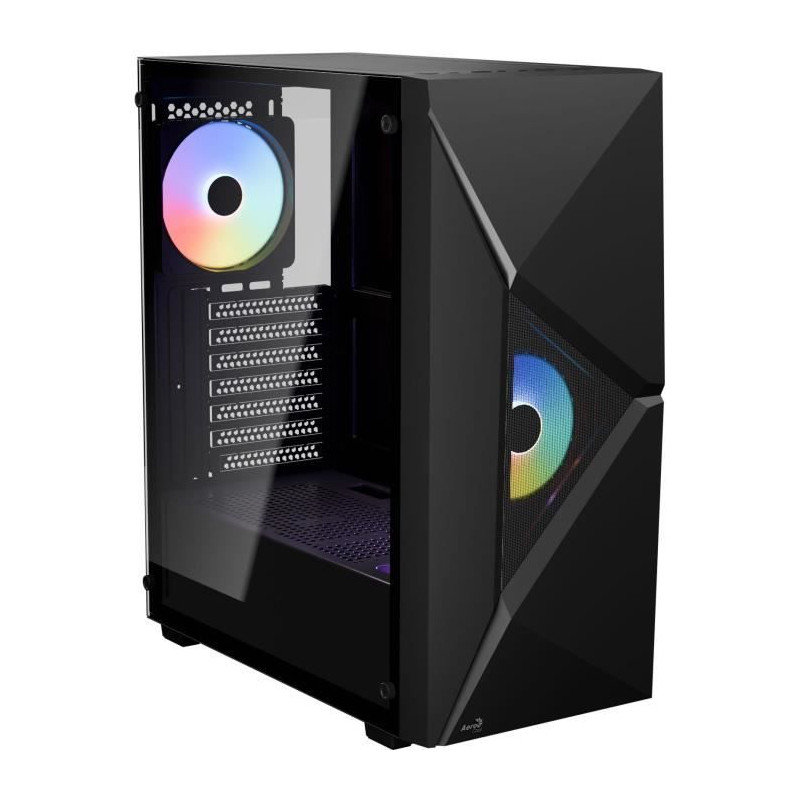 Boîtier PC - AEROCOOL - Player G v1 (Noir) - Moyen tour - Format ATX - Sans alimentation