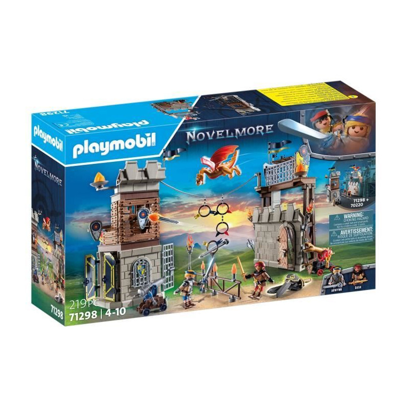 PLAYMOBIL 71298 - Novelmore - Tournoi des Chevaliers Novelmore