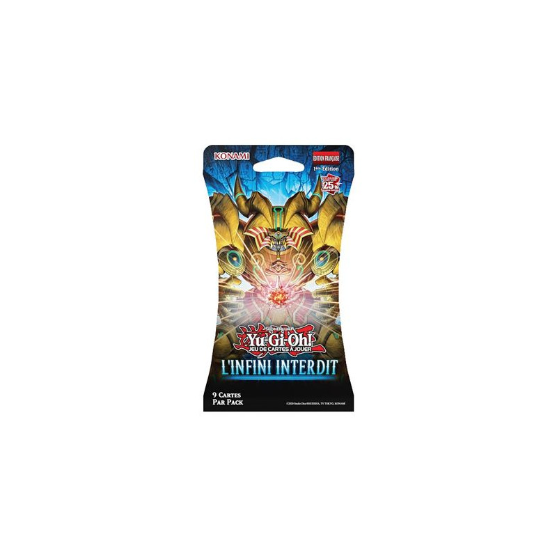 Cartes à collectionner Konami Yu Gi Oh Booster L infini Interdit Tripack