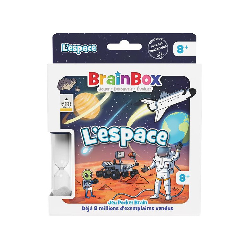 Jeu éducatif Asmodee BrainBox Pocket L’espace