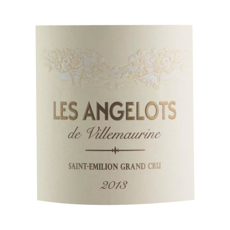 Les Angelots De Villemaurine 2013 Saint-Emilion Grand Cru - Vin rouge de Bordeaux