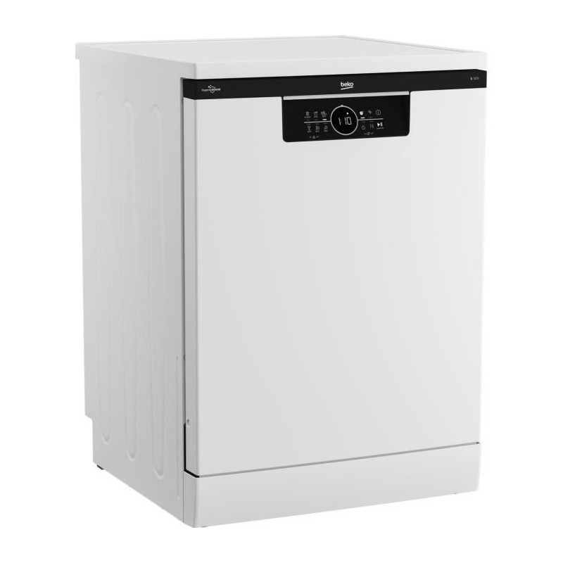 Lave-vaisselle pose libre BEKO BDFN26530W - 15 couverts - L60cm - 44dB - Blanc