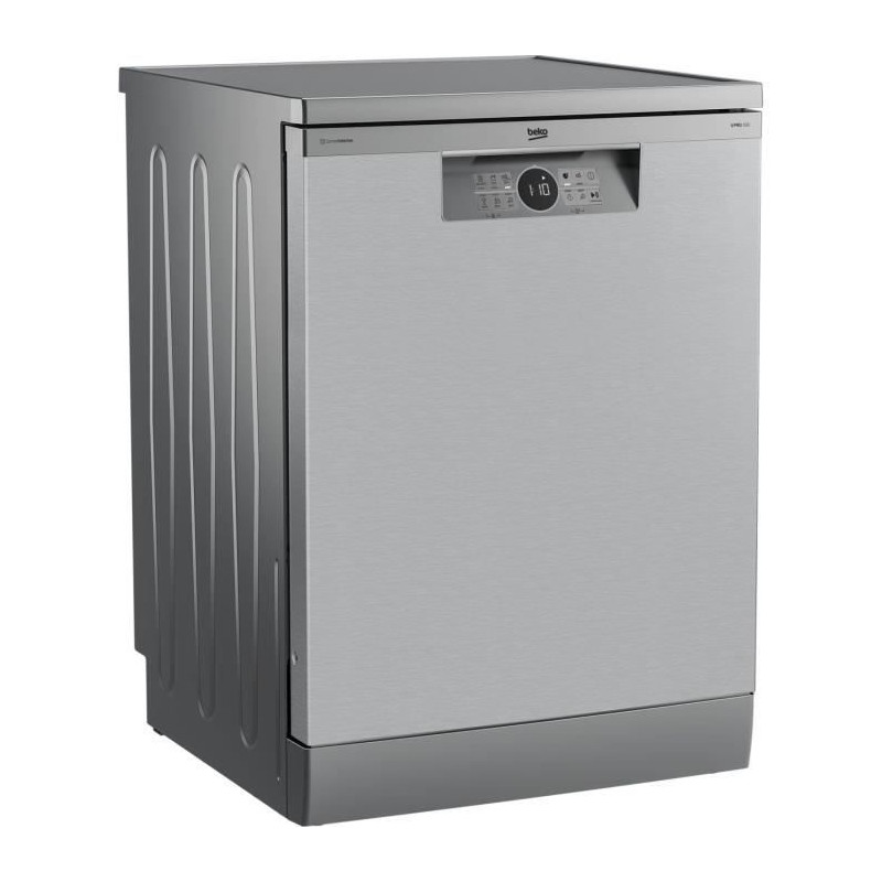 Lave-vaisselle pose libre BEKO BDFN26640XC - 16 couverts - Induction - L60cm - 44dB - Inox