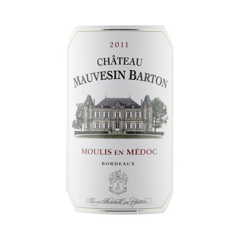 Château Mauvesin Barton 2011 Moulis en Médoc - Vin rouge de Bordeaux