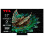 TV QD MiniLed TCL 55C89B 139 cm 4K UHD 2024 Aluminium brossé