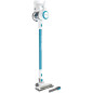 CANDY Viva CVIVA02E - Aspirateur Balai sans fil multifonction - 22 V - Autonomie 30 min - Bleu / Blanc