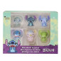 Boîte 6 Mini Figurines Disney Stitch