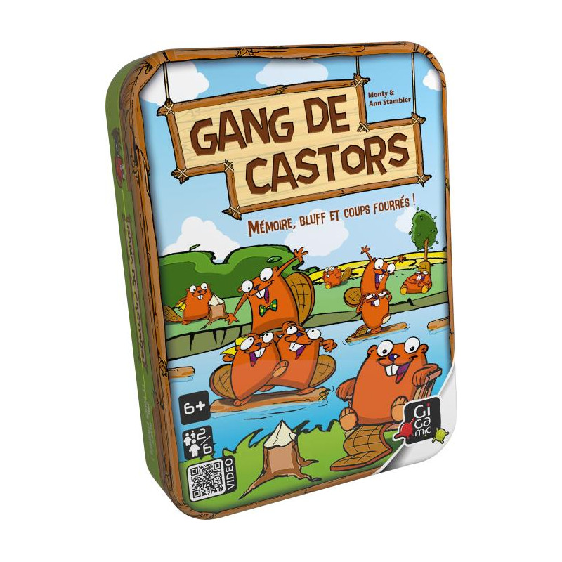 Jeu d’ambiance Gigamic Gang de Castors