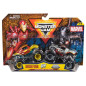 Pack de 2 véhicules Monster Jam Marvel Die Cast Modèle aléatoire