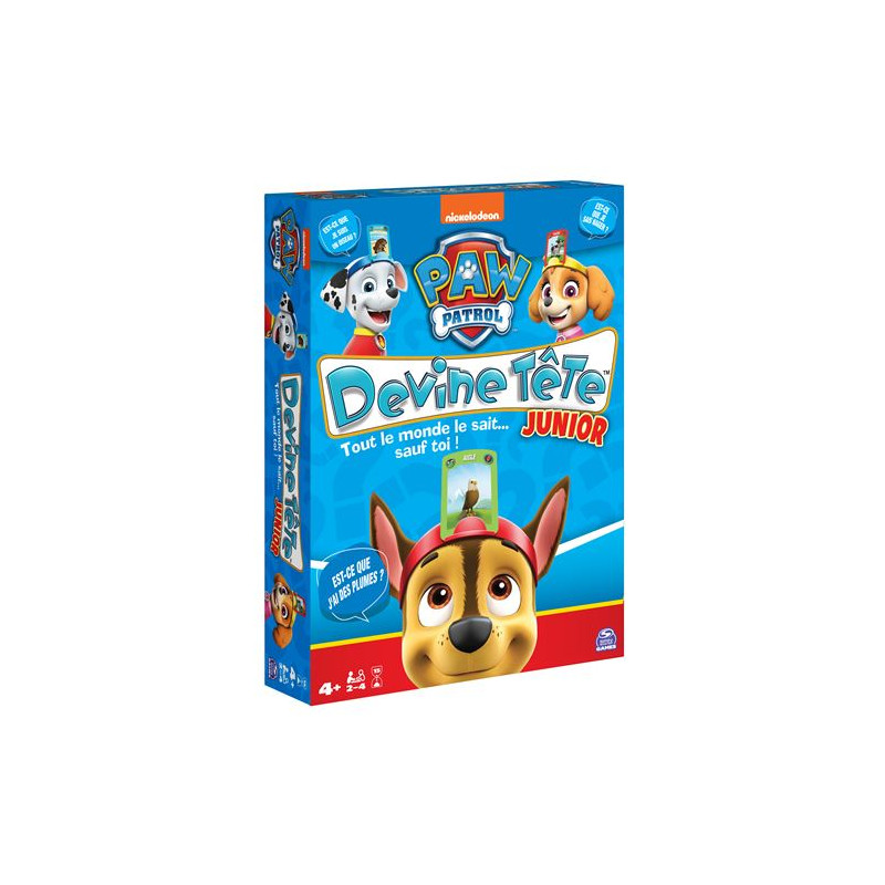 Jeu d’ambiance Spin Master Games Devine Tête Paw Patrol La Pat’Patrouille