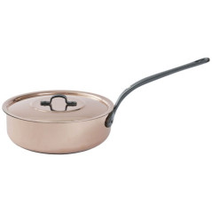 BAUMALU B'CHEF SAUTEUSE 24CM CUIVRE CERAMIQUE INDUCTION BAUMALU - 202524