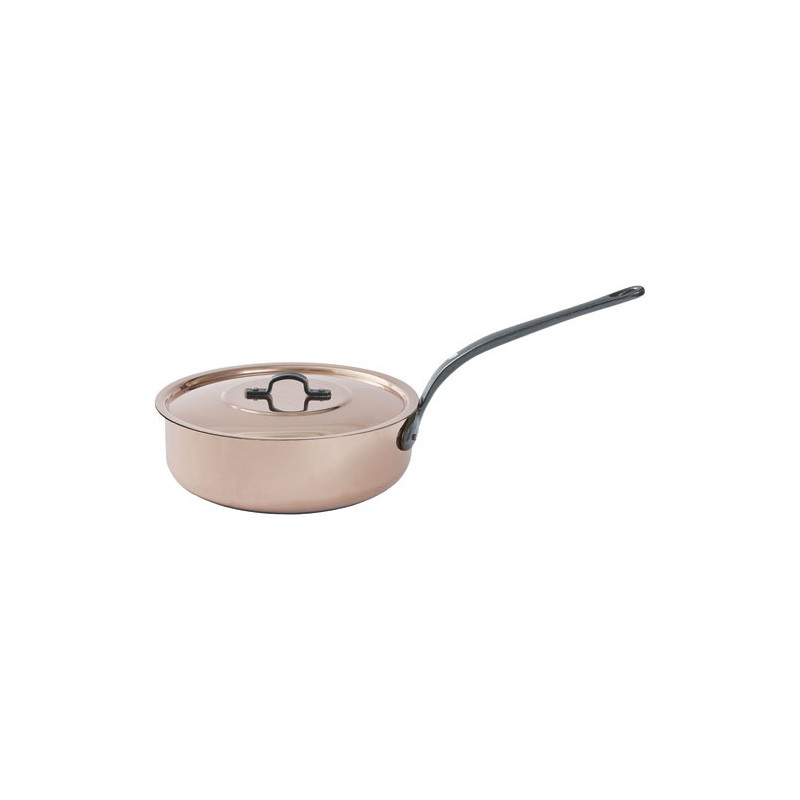 B'CHEF SAUTEUSE 24CM CUIVRE CERAMIQUE INDUCTION BAUMALU - 202524