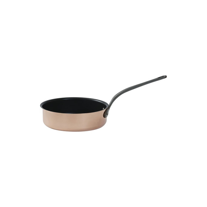 B'CHEF SAUTEUSE 24CM CUIVRE CERAMIQUE INDUCTION BAUMALU - 202524