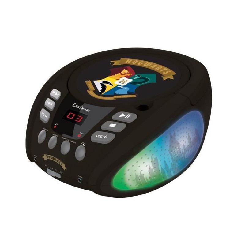 HARRY POTTER - Lecteur CD Bluetooth - Effets lumineux