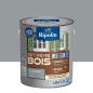 Peinture pour Bois Intérieur & Extérieur - Satin - 2,5L - Gris Bouleau Ral 7040 - Ripolin