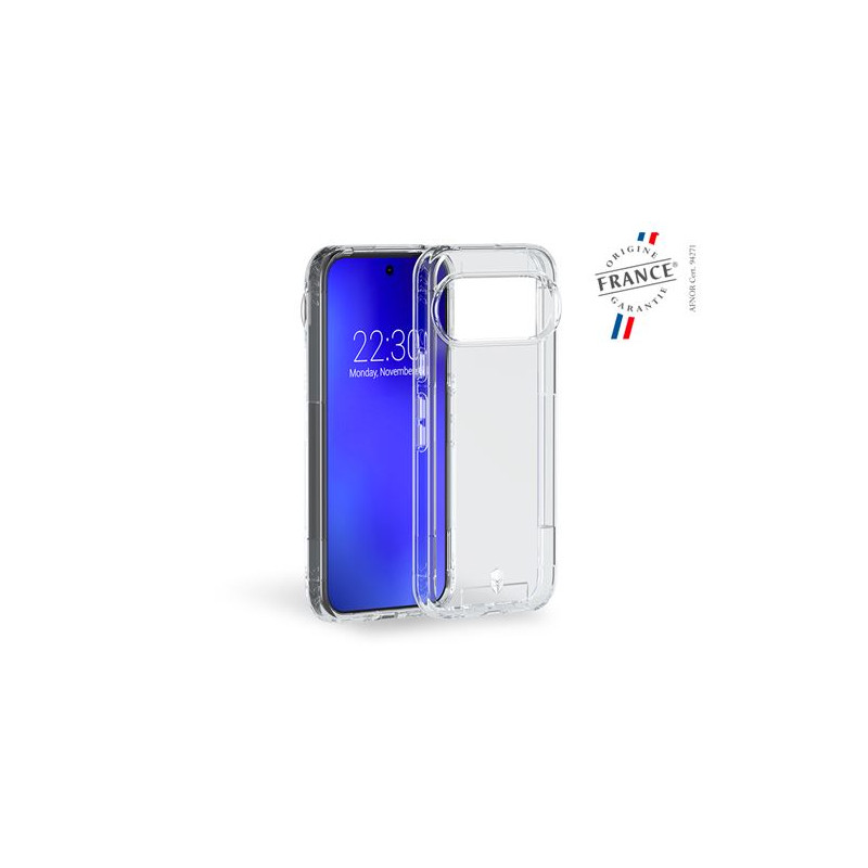 Coque renforcée Forcecase Pulse pour Google Pixel 9 et 9 Pro Transparent