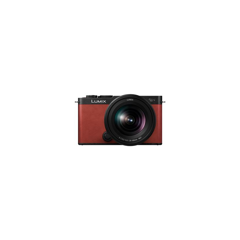 Appareil photo hybride Lumix S9 Rouge + Optique 20 60mm f 3.5 22