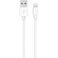 Chargeur pour téléphone mobile Wow Cable USB A Lightning MFI 2,4A 1M blanc