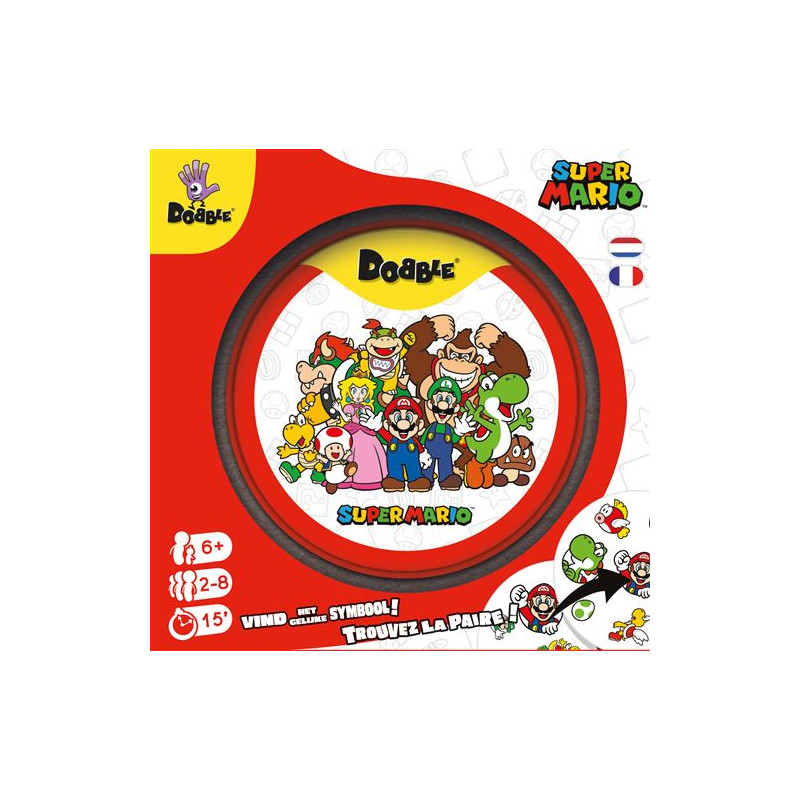 Jeu d’ambiance Asmodee Dobble Super Mario