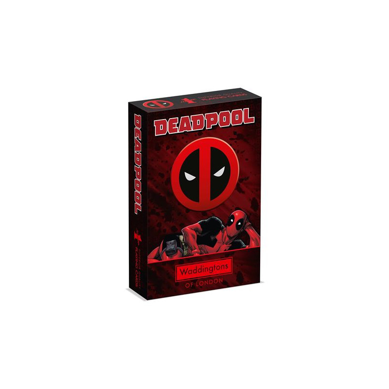 Jeu classique Winning Moves Jeu de 54 cartes Deadpool