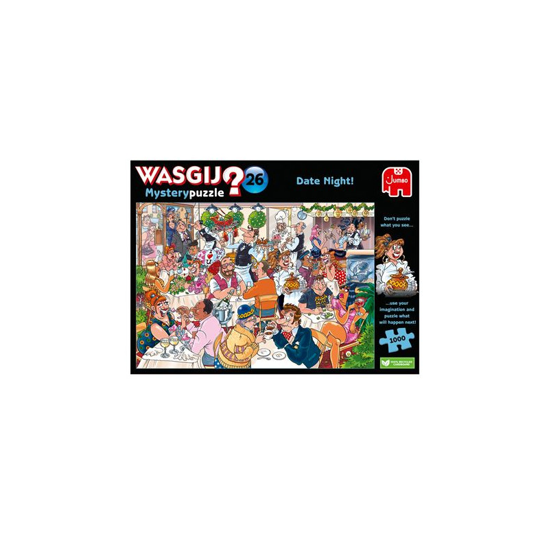 Puzzle 1000 pièces Jumbo Wasgij Date Night