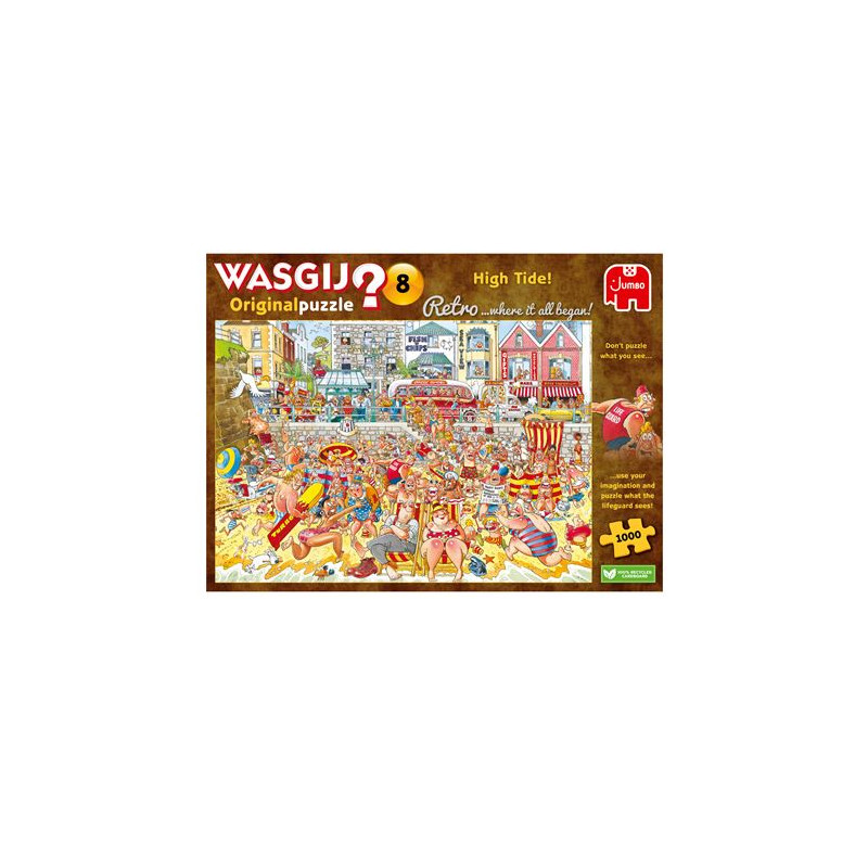 Puzzle 1000 pièces Nathan Wasgij Raz Marée