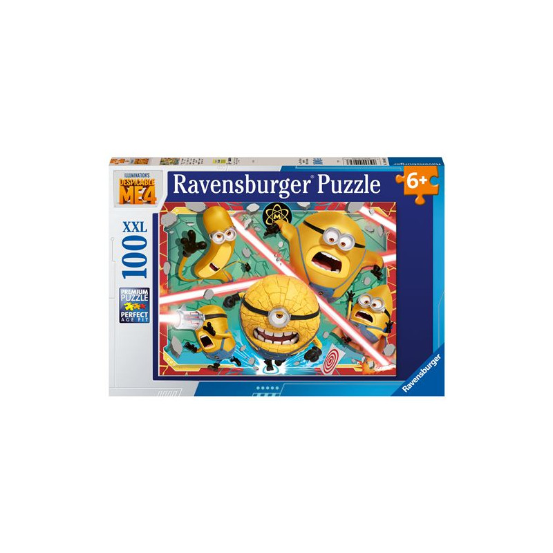 Puzzle XXL 100 pièces Ravensburger Moi Moche et Méchant 4