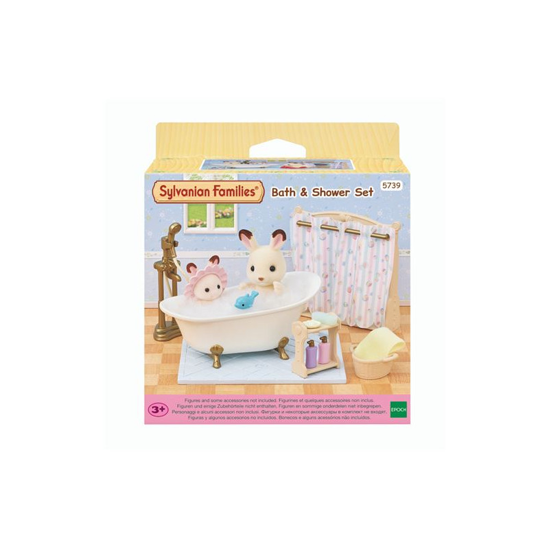 Figurine Sylvian Families Le set baignoire et douche