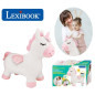 Porteur Licorne Sauteuse Gonflable Peluche - LEXIBOOK