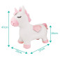 Porteur Licorne Sauteuse Gonflable Peluche - LEXIBOOK